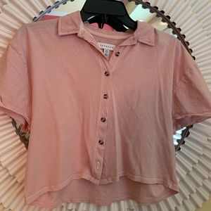button up tshirt